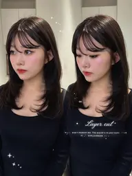 【𝘀𝘁𝘆𝗹𝗶𝘀𝘁デビュー記念🪄】リピーター様🌿cut➕color➕treatment⋆.·✦