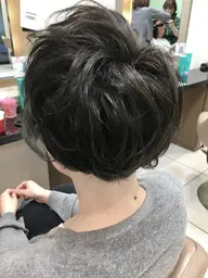 店長担当似合わせカット&ゆるふわパーマ