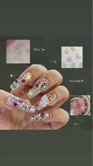 🎀オフなし🎀Après Gel-X長さ出し10本 スカルプ パーツ付け放題◎フリーアート