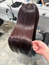 【暖色系カラー】赤系ピンク系🌹+うる艶トリートメント