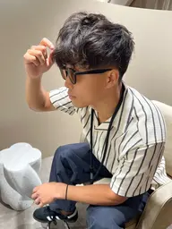 【メンズに人気】🧑🏼‍🦱✂︎✨⭐️似合わせカット＋パーマ＋質感UPトリートメント