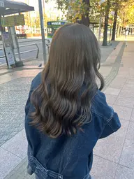 カット+うる艶ワンカラー＋4ステップトリートメント シャンプー＆ブロー付き