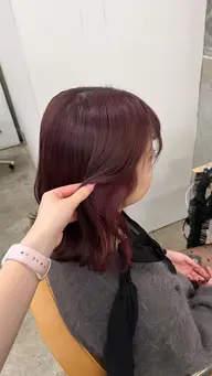 🍓インナーカラー（ブリーチ＋カラー）＋トリートメント🍓