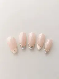 フレンチネイル、ガラスフレンチ✨