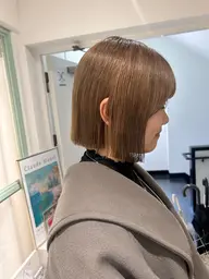 🫧『パーマ落とし』🫧Cut + ストレートパーマ + 2steptreatment