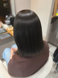 透明感カラー+トリートメント¥12000→¥8300