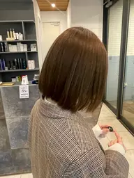 おしゃれ染めショート(肩上)🌻➕ワンレンorレイヤーカット💇♀️