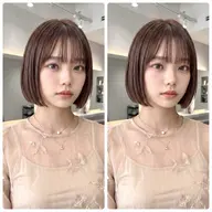 🫧🤍ケアコース🫧🤍|似合わせボブ➕透明感カラー➕うる艶3stepTR💎✨
