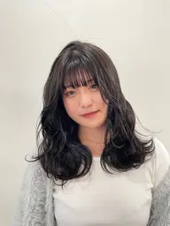 【髪から透明感】ワンカラー(ブロー込み)通常料金より30%off✨最安価格✨