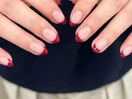 フレンチネイル（クリアベース）🤍