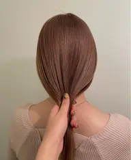 ✨超高濃度ミネラル配合 髪質改善ケアカラー+ ゼロケアトリートメント✨《ミニモ限定5000円オフ》