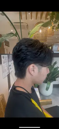 カット✂️+毛流れピンパーマ🌀