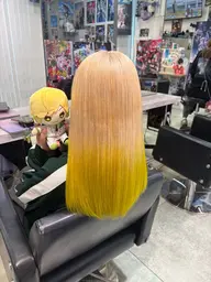 【🍓推しカラーしたい人向け🍓】ケアブリーチ(根元のみ)➕カラー➕セラミドケアトリートメント