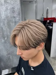 ⛓ミニモメンズ限定口コミ掲載⛓️エンドカラー【ブリーチ×2カラー×2】