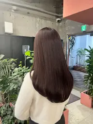 【カラーとケアメニュー】カラー＋Aujua4stepトリートメント　▶︎2回目以降の方