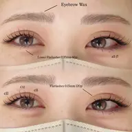 🪐✨【☆目元まとめて垢抜け☆】“フラット100本”+”美眉WAX”+”アイシャンプー”の「お得SET」🌙