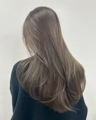 🩶透明感グレージュ🩶韓国風透明感カラー➕炭酸スパ🤍ミニモ学割