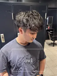 シャドウパーマ+カット✨    【owl初めてご来店の方限定】