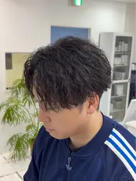 【メンズ限定】 カット+ツイストスパイラルパーマ