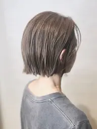 夏の艶カラー☆シャンプーブロー込み/仕上げアイロン◎白髪染め◎ファッションカラー◎