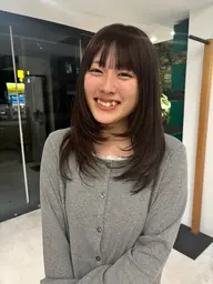 カット（先輩のチェックありです）＋カラー
