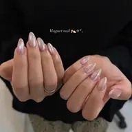 𝐡𝐚𝐧𝐝 ┊︎うる艶マグネットネイル⋆˙♡˖°(オフあり)