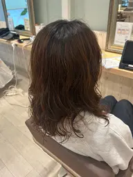 【U24レディース】✨ミディアム✨パーマ+カット