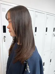 【🍎シンプルケア🍎】ケアカラー+髪質改善美容液トリートメント