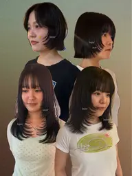 【8日限定】ショートorボブカットorレイヤーカット+プレミアムカラーモデル🏷️🛋️
