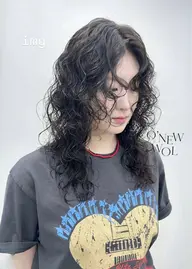 20時~限定 パーマモデル ⚠️鎖骨以上の長さの方の