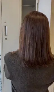 カット✂️+髪質改善ストレート💫