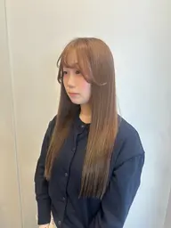 カット+ブリーチなしダブルカラー