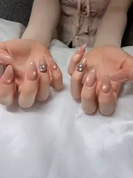 ハンド🩷水光マグネット➕甘皮ケア付き⚠️オフなし