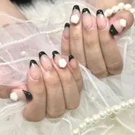 🩵【オフあり】フレンチネイル🩵