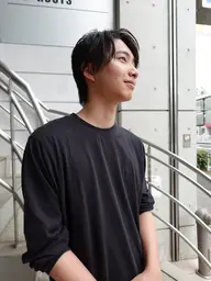 メンズカット+頭皮スッキリ炭酸泉(シャンプーブロー付✨)口コミ書いていただける方サービス有り🎁