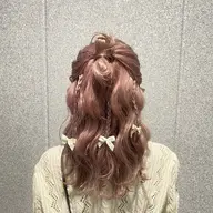 【特別な日のお出かけ前に🩷💨】ヘアセット🎀✨