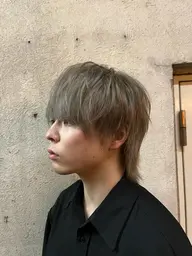❄️透明感カラー❄️ブリーチ2回+カラー+メンズカット+トリートメント
