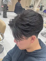 ニュアンスorフェザーパーマ+カット