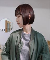 ぱっつんボブカット✂️