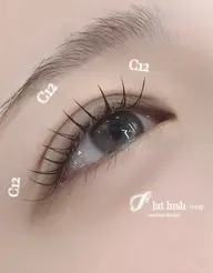 🎀 ※オフなし 【フラットラッシュ100本】［マツエク/藤沢］