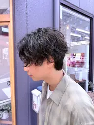 【メンズ限定】［20時​〜​のみ］カット＋パーマ(スパイラル・シャドウ・ナチュラル)