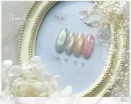 【オフ有】ちゅるちゅるマグネットネイルワンカラー ✦シンプルコース✦3700