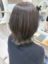 ☁白髪ぼかし︎︎☁ワンカラー+3stepトリートメント🫧