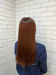 【モデルカラー】🩵ワンカラー+トリートメント付き🩵白髪染めも可能です◎