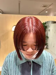 🍓ブリーチなしWカラー+コーティングトリートメント付🍓