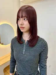レディースカット『ミディアムレイヤー』🩰※注意事項をお読みの上ご予約下さい🙇🏻‍♀️