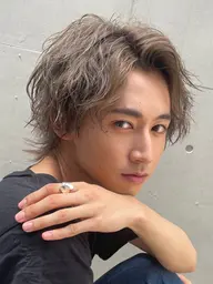カット+ヘアカラー+パーマ+Aujua最高級トリートメント