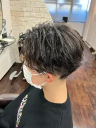 🔥メンズカットセンターパート🔥