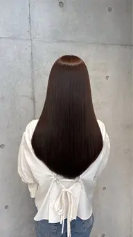 【🦋組み合わせメニュー🦋】美髪縮毛矯正🌧＋透明感艶カラー＋カット✂️➕髪質改善TOKIOフルトリートメント🫧