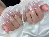 【長さが欲しい方!】スカルプ*チップ✨マグネットワンカラー